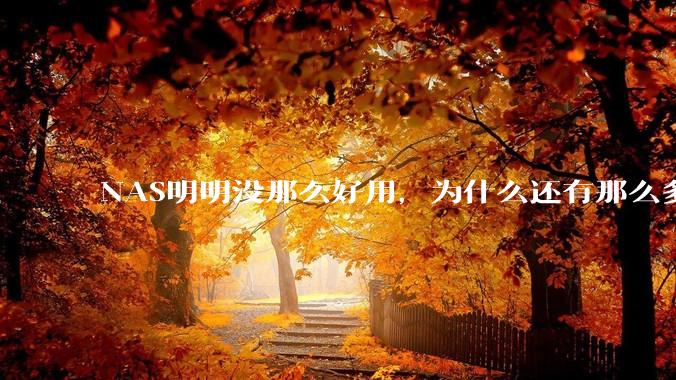 NAS明明没那么好用，为什么还有那么多人坚持选择使用？